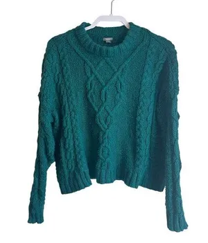 Aerie Teal Sweater - Small thumbnail 1