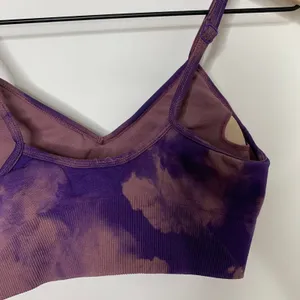 Darc Sport She Dual Seamless Everson Sports Bra Purple Small Womens thumbnail 4