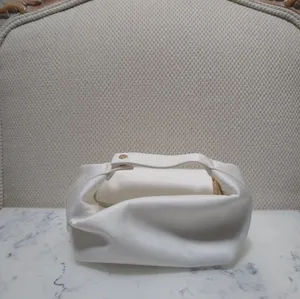 Dior White Makeup Cosmetic Trousse Pouch Bag Top Handle Clutch New No Tag thumbnail 2