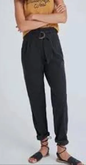by ANTHROPOLOGIE Malin Utility Pant MINIMALIST CASUAL Size Small S Vintage Black thumbnail 2
