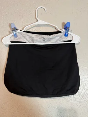 Lululemon Skirt Tennis Black Golf thumbnail 2