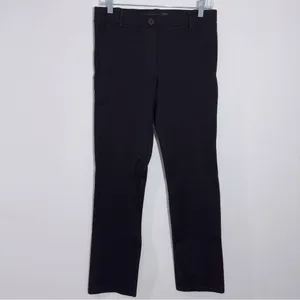 Betabrand Classic Dress Pant Yoga‎ Pants Straight In Black Size Medium thumbnail 2