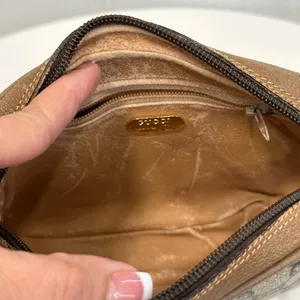 GUCCI PLUS GG Pattern Mini Shoulder Bag PVC Leather Brown ( Vintage) thumbnail 9