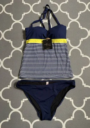 Bond Eye Swimsuit Tank only Blue Size M thumbnail 1