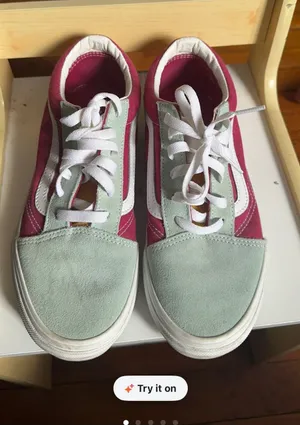 Vans Old Skool Colorblock Skate Shoes thumbnail 1