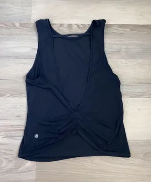 Lululemon Black Tank thumbnail 2