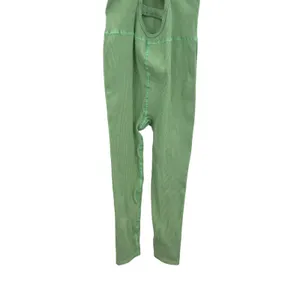 Free People Free Throw Onesie Jumpsuit Ribbed Seamless Green‎ Size Large thumbnail 12