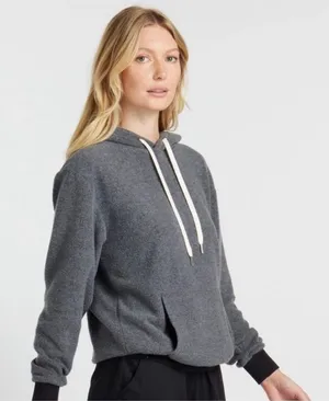 Feat Blanket Hoodie gray comfy soft pullover hooded sweatshirt XL thumbnail 1