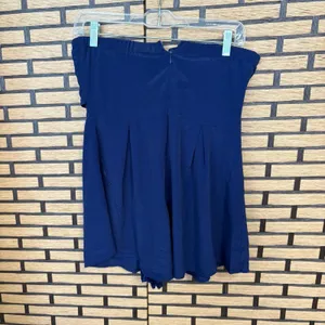 Lulus Navy Inez Tie Front Romper Size Medium‎ thumbnail 3