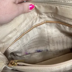Etienne Aigner woven‎ purse tan thumbnail 8