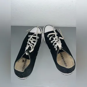 Converse Chuck Taylor All Star Double Tongue Black Iris Low Top Shoes Sz 9 Women thumbnail 10
