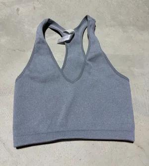 FP Movement by Free People Ribbed V-Neck Racerback tank medium thumbnail 1