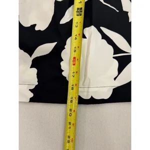 Kate Spade for Target Cropped Black and white floral top NWT size large thumbnail 4