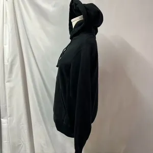 Champion Reverse Weave‎ Fleece Pullover Hoodie Black Womens Size Small Classic thumbnail 7