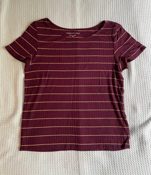 American Eagle Outfitters Ribbed Crop Top thumbnail 1