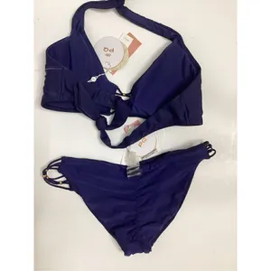New. Pilyq navy bikini set. M-top/S-bottom. Retails $152 thumbnail 7