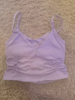 Free People Movement Good Karma Ruched Crop Tank thumbnail 5