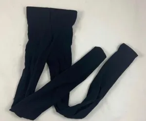 M/L Black Thick panty hose tights thumbnail 2