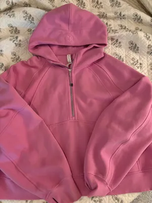 Pink Lululemon Scuba Jacket Hoodie Zip-Up thumbnail 1