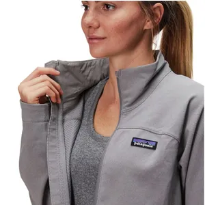 Patagonia Worn Wear Women's Full‎ Zip Jacket Blue Softshell Lightweight Outdoor thumbnail 1