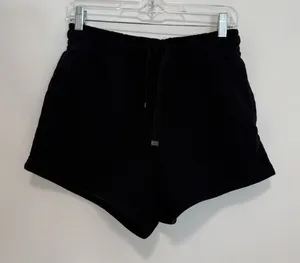 Talentless Black Cotton Sweatshorts Size Small thumbnail 1