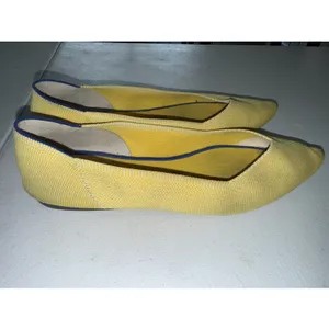 Rothys Womens Marigold Yellow Flat Slip on Shoes The Point 9.5 thumbnail 6