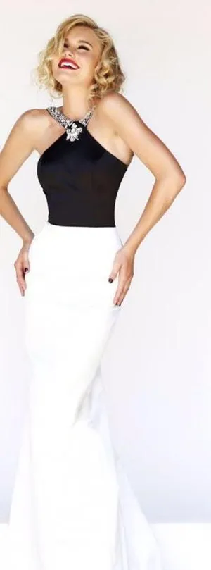 Black And White Dress NWT thumbnail 4