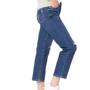 NWT Wrangler High Rise True Straight Crop Jeans Size 14/32 thumbnail 3