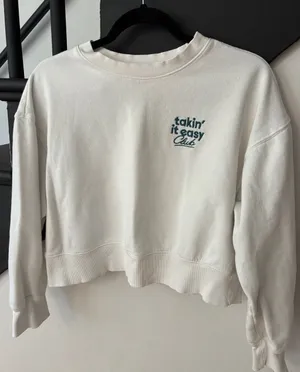 Old Navy cropped sweatshirt thumbnail 1