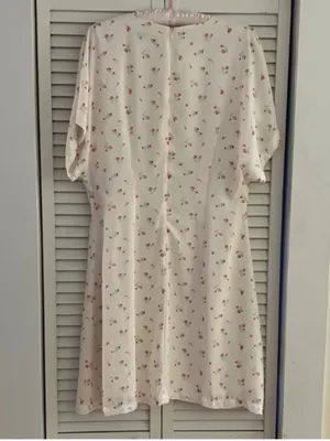 Love, Whit by Whitney Porter White Floral Dress size Large thumbnail 5