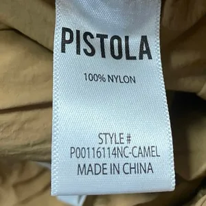 Pistola Women's Brown Elastic High Waist Drawstring Trousers Cargo Pants Size S thumbnail 4