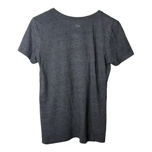 MLB Atlanta Braves T-Shirt Womens Medium Gray V-Neck Graphic Tee Fan Gear‎ thumbnail 3