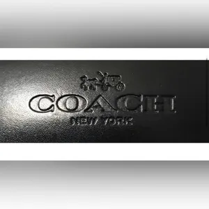 Coach New York Black Hard Shell Clamshell Eyeglass Sunglass Case thumbnail 8