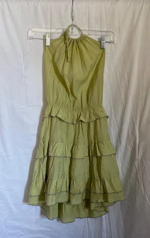 SheIn Green Halter Formal Dress thumbnail 1