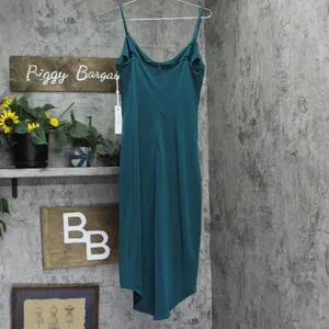 NWT Siena Womens Sleeveless Cowlneck Bodycon Dress SATP2034 Gem Blue Green 4 thumbnail 5