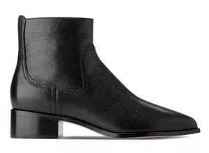 Cole Haan Women's Black Leather Booties Boots NAIA NEW Leather Size 5B Cushioned thumbnail 1