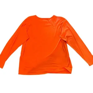 Mandal Bay Women's Large Orange Halloween Embroidered Pumpkins‎ Long Sleeve Top thumbnail 3