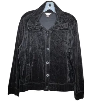Vintage White‎ Stag Velour Jacket Size XL thumbnail 1