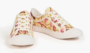 Zimmermann Floral print linen sneakers size 8 thumbnail 1