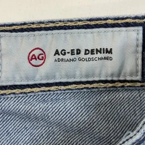AG‎ Adriano Goldschmied The Phoebe High Rise Distressed Straight Leg Jeans 25R thumbnail 7