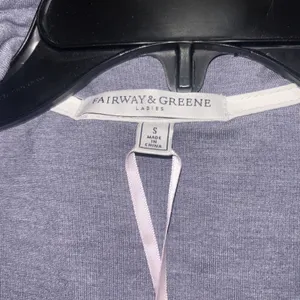 Fairway & Greene Full Zip Jacket Women’s Size Small Blue Golf Sporty Pockets NEW thumbnail 3