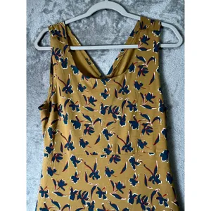 Kuhl Lyra Midi Dress Large Tuscan Sun Floral Print Sleeveless Outdoor Travel thumbnail 2