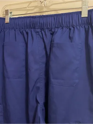 NiaaHinn Womens Dark Navy Blue Scrub Pants L Large Scrubs Medical Nursing Nurse thumbnail 6