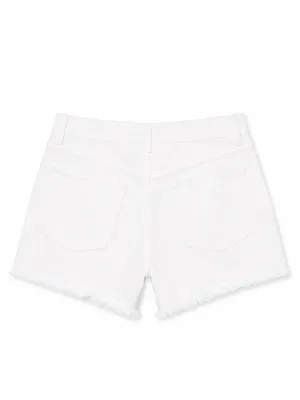 GAP woman white jeans short thumbnail 3