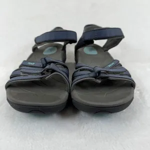 Womens Teva Hiking Sandals Blue Strappy Athletic Outdoor‎ Shoes Size 10 thumbnail 2