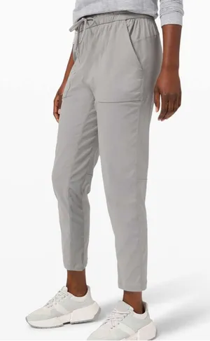 Lululemon Beyond the Studio Pant Slim Rhino‎ Grey Size 4 thumbnail 1