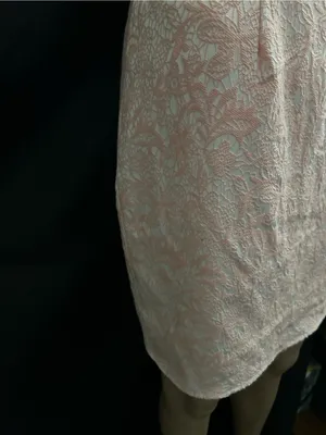Moon Sleeveless Pink Lace Sheath Dress XS - SM thumbnail 6