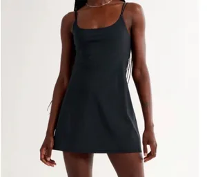 Abercrombie & Fitch Black Workout Dress thumbnail 4