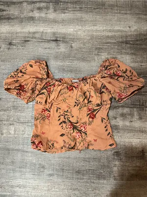 REFORMATION Berry Top in Cecille thumbnail 3