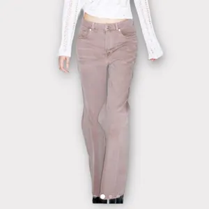 Brown Divided Wide High Jeans thumbnail 2